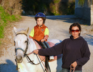 naxos horse riding