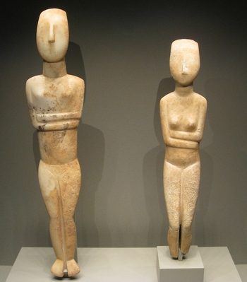 naxos museum cycladic features